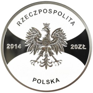 Polska, III RP, 20 złotych 2014, Patrioci Obywatele, Warszawa, UNC