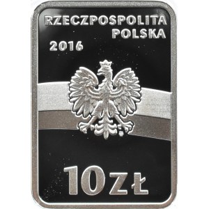 Polska, III RP, 10 złotych 2016, gen. J. Haller, Warszawa, UNC