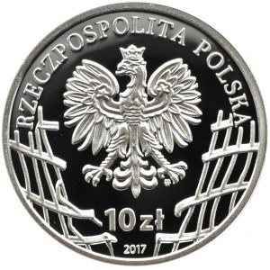 Polska, III RP, 10 złotych 2017, Żołnierze Niezłomni, Warszawa, UNC