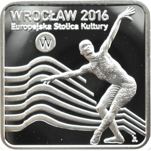 Polska, III RP, 10 złotych 2016, Wrocław, Warszawa, UNC