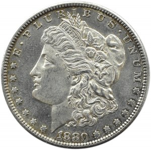 USA, Morgan, 1 dolar 1880 S, San Francisco, UNC