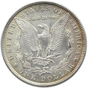 USA, Morgan, 1 dolar 1880, Filadelfia, UNC