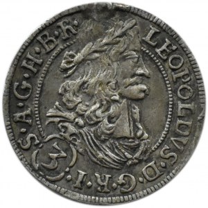 Austria, Leopold I, 3 krajcary 1692, Hall