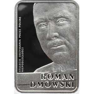 Polska, III RP, 10 złotych 2017, Roman Dmowski, Warszawa, UNC