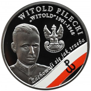 Polska, III RP, 10 złotych 2017, Witold Pilecki Witold, Warszawa, UNC