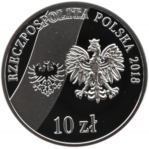 Polska, III RP, 10 złotych 2018, Powstanie Wielkopolskie, Warszawa, UNC
