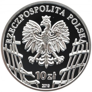 Polska, III RP, 10 złotych 2019, Łukasz Ciepliński Pług, Warszawa, UNC