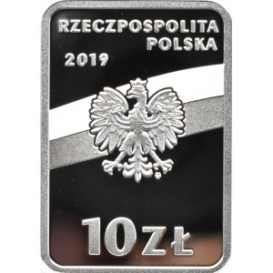 Polska, III RP, 10 złotych 2019, W. Korfanty, Warszawa, UNC