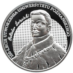 Polska, III RP, 10 złotych 2019, Uniwersytet Poznański, Warszawa, UNC