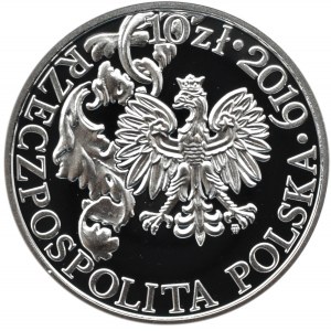 Polska, III RP, 10 złotych 2019, Stefan Czarnecki, Warszawa, UNC