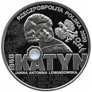 Polska, III RP, 10 złotych 2020, Katyń-Palmiry 1940, Warszawa, UNC