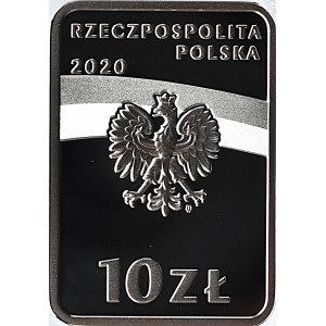 Polska, III RP, 10 złotych 2020, Wincenty Witos, Warszawa, UNC