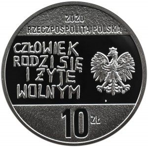 Polska, III RP, 10 złotych 2020, Solidarność, Warszawa, UNC