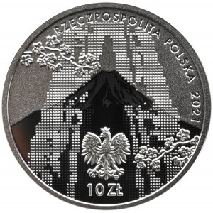 Polska, III RP, 10 złotych 2021, Tokio 2020, Warszawa, UNC