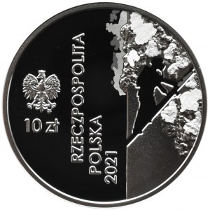 Polska, III RP, 10 złotych 2021, Ochotnicza Straż Pożarna, Warszawa, UNC