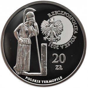 Polska, III RP, 20 złotych 2021, Dytiatyn, Warszawa, UNC