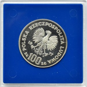 Polska, PRL, 100 złotych 1977, Zamek Królewski - Wawel, Warszawa, UNC