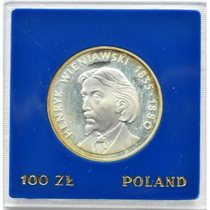 Polska, PRL, 100 złotych 1979, H. Wieniawski, Warszawa, UNC