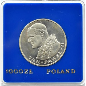 Polska, PRL, 1000 złotych 1983, Jan Paweł II, Warszawa, UNC