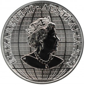 Australia, Elżbieta II, 1 dolar 2020, Canberra, UNC