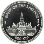 Laos, Tygrys, 500 kip 2020, UNC