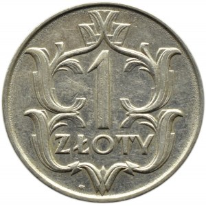Polska, II RP, 1 złoty 1929, Warszawa