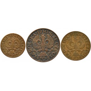 Polska, II RP, lot groszy 1930, Warszawa