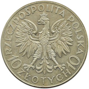 Polska, II RP, Jan III Sobieski, 10 złotych 1933, Warszawa
