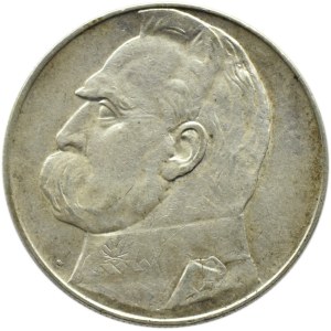 Polska, II RP, Józef Piłsudski, 10 złotych 1937, Warszawa