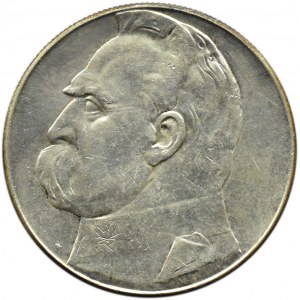 Polska, II RP, Józef Piłsudski, 10 złotych 1939, Warszawa