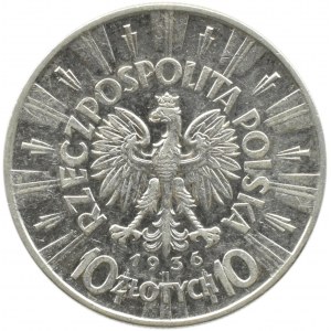 Polska, II RP, Józef Piłsudski 10 złotych 1936, Warszawa