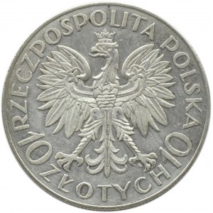 Polska, II RP, Jan III Sobieski, 10 złotych 1933, Warszawa