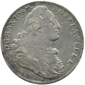 Niemcy, Bawaria, Maksymilian Józef, talar 1771, Monachium