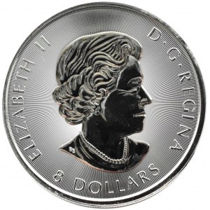 Kanada, 8 dolarów 2016, Sokół - Białozór, Ottawa, UNC