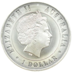 Australia, 1 dolar 2015 P, Pająk Atraks, Perth, UNC