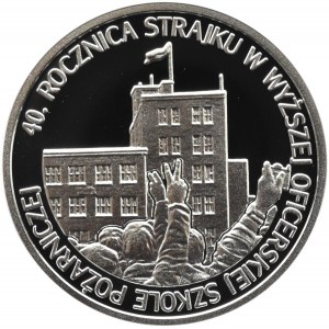 Polska, III RP, 10 złotych 2021, Strajk w WSP, Warszawa, UNC