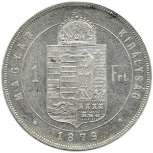 Austro-Węgry, Franciszek Józef I, 1 floren 1879 B, Kremnica