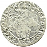 Zygmunt III Waza, szóstak 1626, herb półkozic, Kraków, P(R)OL