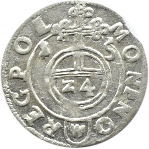 Zygmunt III Waza, półtorak 1615, Adwaniec, Bydgoszcz, szeroka korona