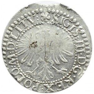 Zygmunt III Waza, grosz 1611, Wilno, LITVIE/LITV