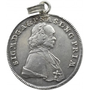 Austria, Salzburg, Zygmunt Krzysztof graf Schrattenbach, półtalar 1768, Salzburg