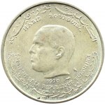 Tunezja, 1 dinar 1970, 25 Rocznica FAO, Paryż