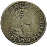 Węgry, Leopold I, 6 krajcarów 1668 KB, Kremnica