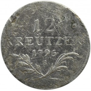 Austria, 12 krajcarów 1795 B, Kremnica