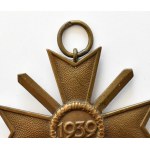Niemcy, III Rzesza, Krzyż Zasługi Wojennej za rok 1939 z mieczami, klasa II, sygn. 34 - Wilhelm Annet