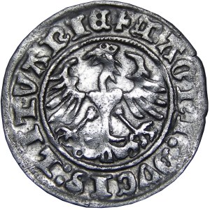 Zygmunt I Stary, półgrosz 1511, Wilno, ładny