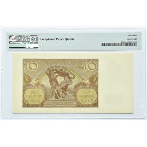 Polska, Generalna Gubernia, 10 złotych 1940, seria H, PMG 65 EPQ