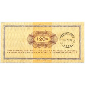 Polska, PeWeX, 20 dolarów 1969, seria FH