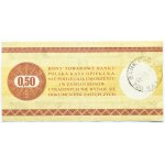 Polska, PeWeX, 50 centów 1979, seria HC