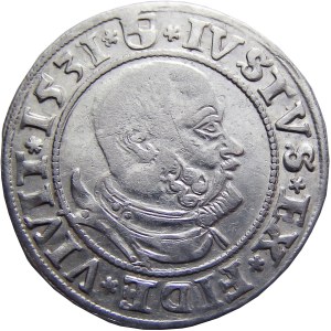 Prusy Książęce, Albrecht, grosz pruski 1531, Królewiec